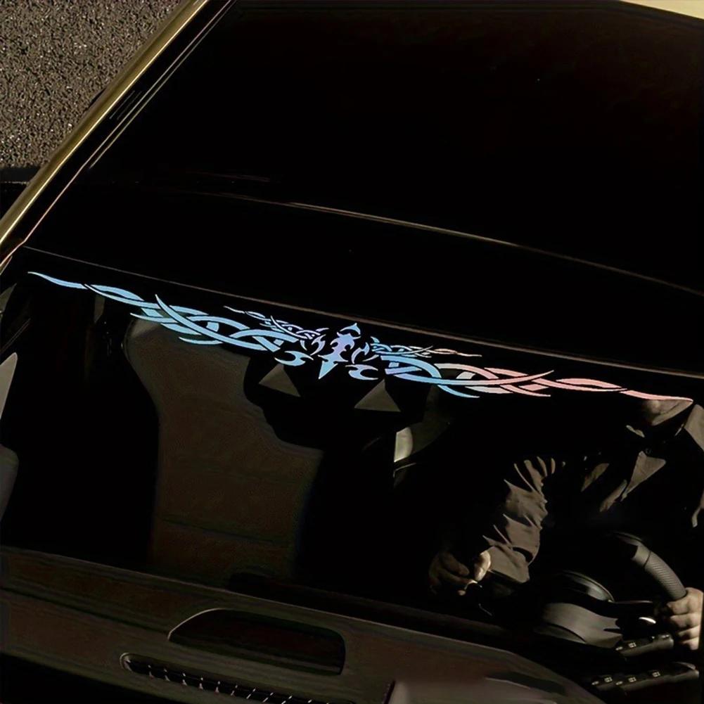 39-inch Angel Wings Car Sticker Vinyl Waterproof Windshield Body Decal Personalized Auto Decor Accessory