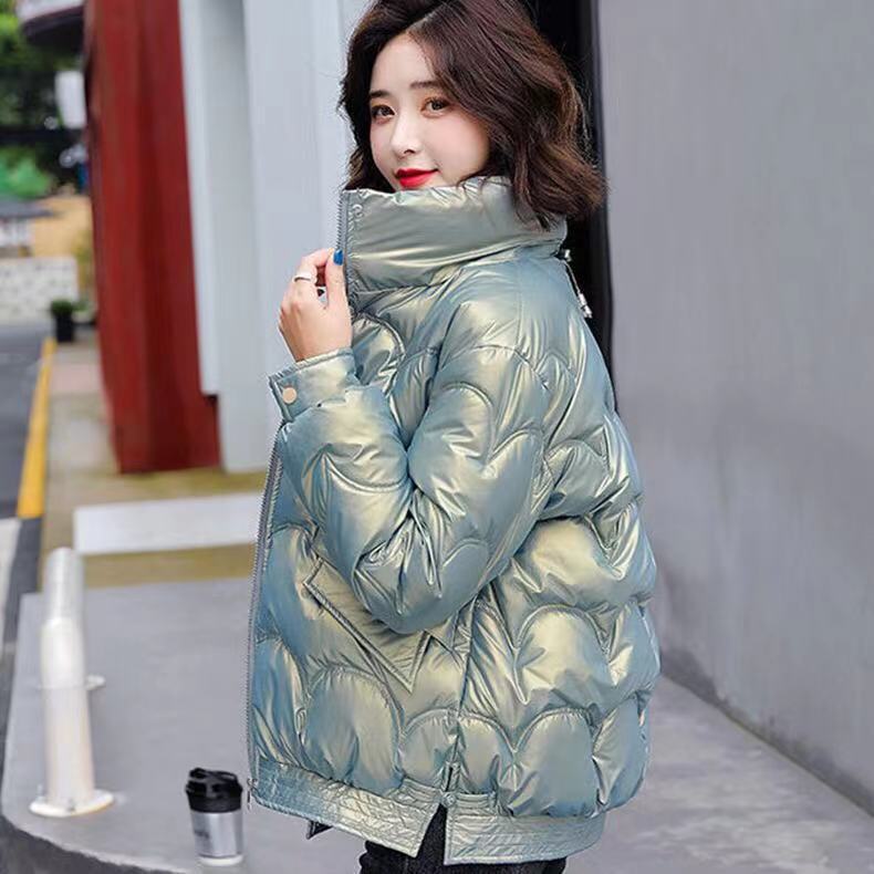 Woman Coat Zip-up Duck Down Jackets for Women Quilted Padded Thick Padding Casual Winter Models Korean Style Clothing Cold