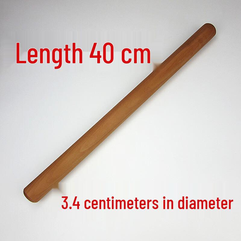 Solid Pear Wood Rolling Pin - 2 Pack