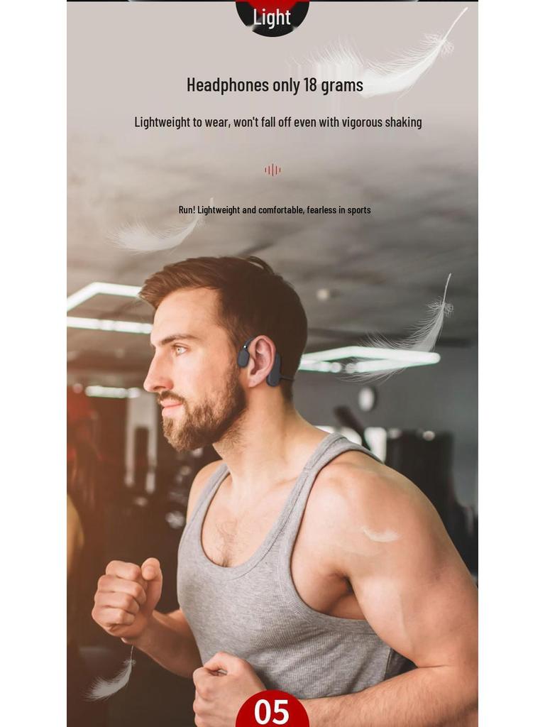 OPENEAR Sports Bluetooth Bone Conduction Earphones