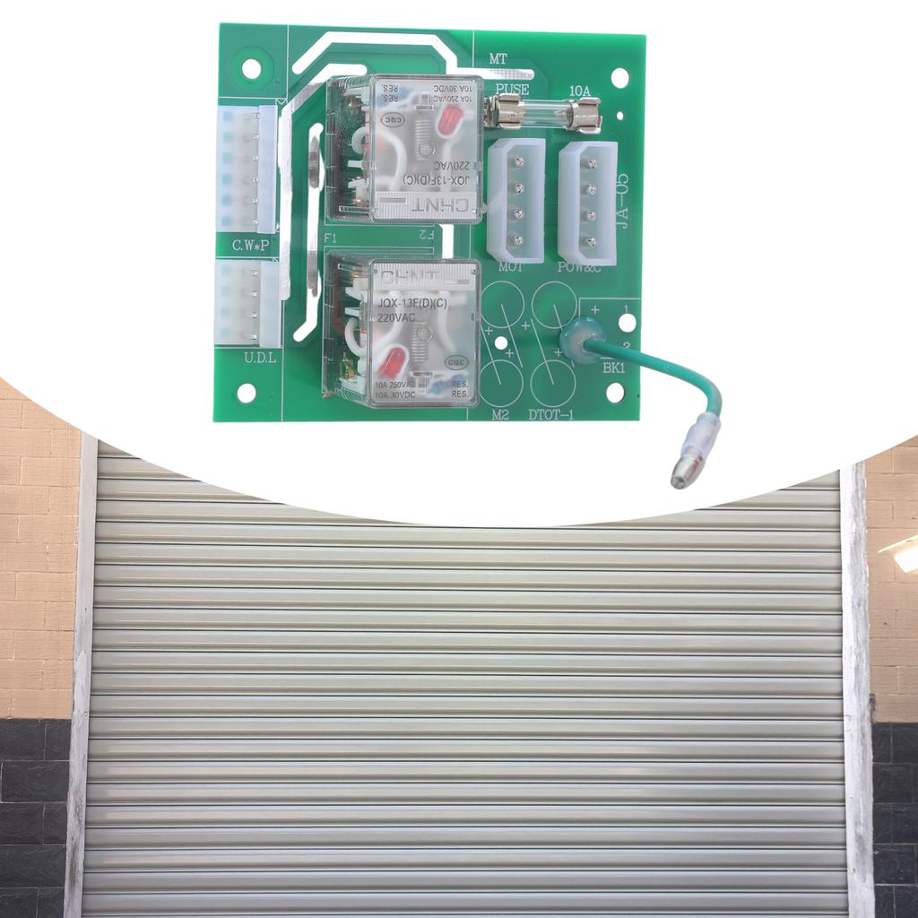 High Sensitivity Motor Relay Circuit Board Stable Mainboard Power Panels Plastic Texture Perfect for Garage Door Systems