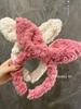 New Winter Plush Rabbit Ears Headband for Women - Cute Face Washing & Hair Accessory