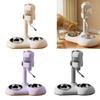 Dog Feeder Puppy Food Water Bowl Double Bowl Height Adjustable Large Capacity