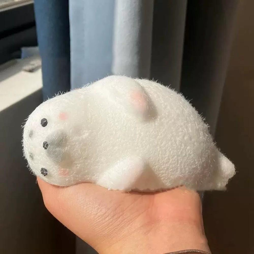 Realistic Seal Reduce Pressure Toys Super Soft Simulation Seal Pinch Toy Reduce Anxiety