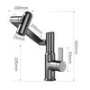 360 Rotation Wash Basin Faucet Digital Display LED Multi-function Stream Sprayer Hot Cold Water Sink Mixer Wash Tap for Bathroom