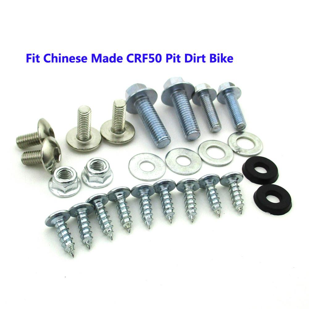 Buy STONEDER Fender Plastic Fairing Kit Complete Mounting Screws Bolts