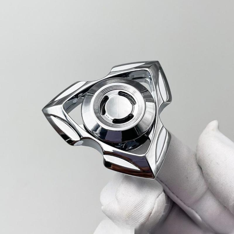 Metal Mini Hand Fidget Spinner Roller Fingertip Spinning Top Tip Gyro Edc Relieve Stress Relief Office Desk Toys Anti Anxiety