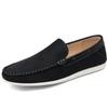 Fashion Genuine Leather Men Shoes Luxury Formal Casual Mens Loafers Moccasins Soft Breathable Slip on Boat Shoes Outdoor High Quality