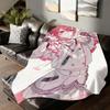 Virtual Idol K Kasane T Teto Blanket For Sofa Office Bed Plane Travel Sleep Read Relax Camping Soft And Warm