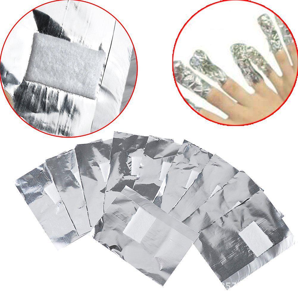 

Nail Removal Foil Wraps with Cotton Pads - Cross-Border E-Commerce Nail Tools