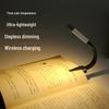 Rechargeable Clip-On Book Light: Portable Mini Desk Lamp for Reading and Studying
