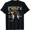 Anatomy Of A Beagle - Funny Beagle Dog Lover Pet Owner T-Shirt