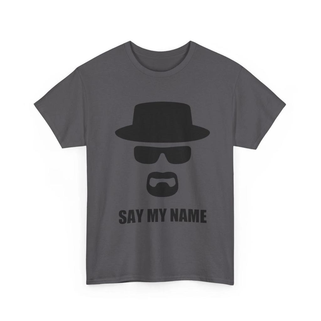 Walter White/Heisenberg | Say My Name | Breaking Bad | Unisex Premium 100% Cotton T-shirt Mens Tees Top