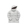 Down Jackets Women's Stratum Gray Detachable Hood Moderate Other F11W143905F-GY