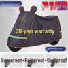 Durable Electric Motorcycle & Scooter Full Cover - Sun & Rain Protection