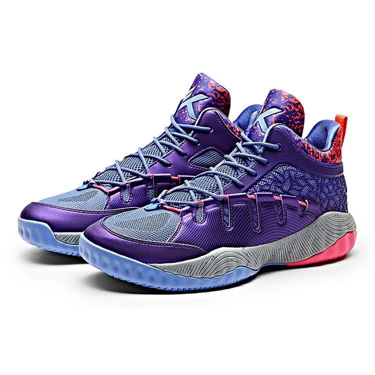 Anta KT Thompson Outdoor 2 Basketball Shoes Men Sneakers Purple 11731399-3