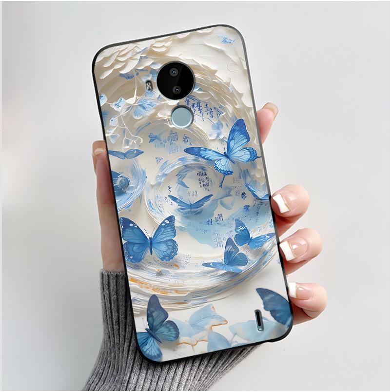 Cute Case For Nokia C30 Capa Coque Printing Shell Protective Cover Soft Silicone Cartoon Phone Casing Fundas