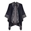 Women S Ethnic Style Thick Faux Cashmere Scarf Winter Warm Shawl Wrap