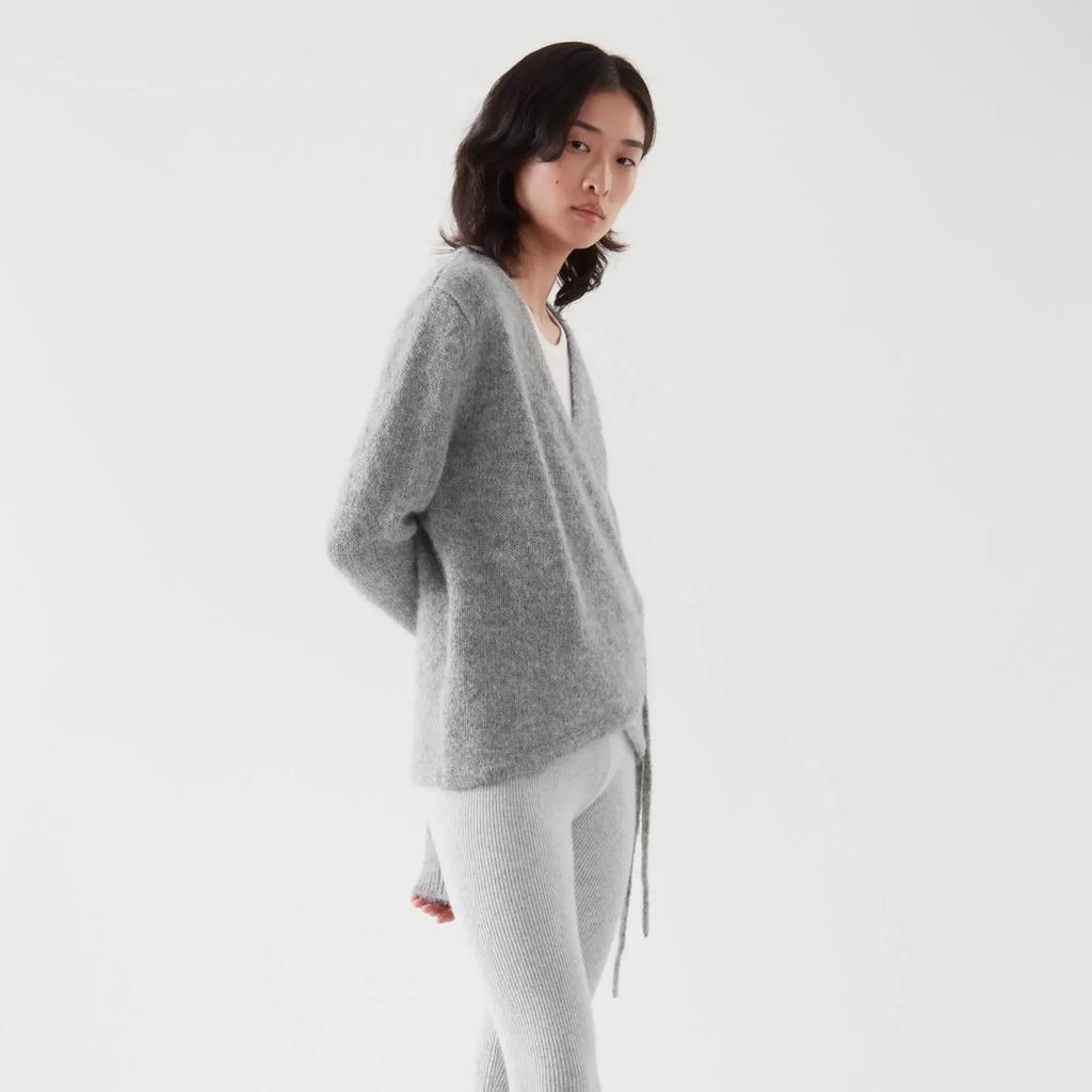 Ethereal Costume Cos Winter New Style of Ladies' Casual Fashion Standard Wool Blend Asymmetrical Cardigan