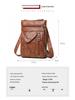 Women's Stylish Retro Crossbody Bag - Soft Leather, European & American Style, Small Shoulder Phone Bag