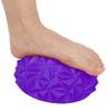 PVC Ball Stress Relief Yoga Massager Semicircle Foot Massage Balls Muscular Relaxationpurple