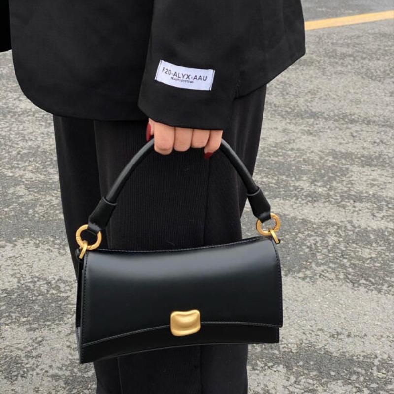 Women's Bags Shoulder Bags Fashion New Black Axillary Bags Leisure Versatile Trend Retro Small Square Bag Lady Crossbody Bags