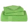 VidaXL Serviettes de sauna 2 pcs vert pomme 80x200 cm 100% coton 137031