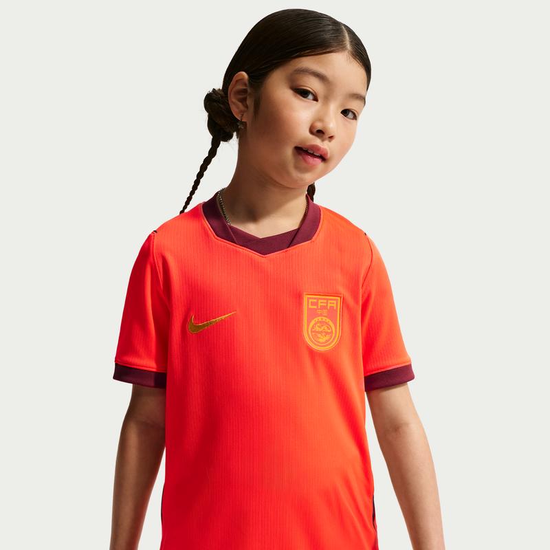 Nike 2026 Season Chinese Team Big Size Quick-Drying Football Jersey for Boys and Girls - Comfortable - NIKE IB5106
