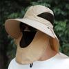 Outdoor Sport Hiking Visor Hat UV Protection Face Neck Cover Mountain Climbing Fishing Camping Sun Protect Caps