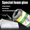 Espuma Adesiva de Colagem 120ml Com Pincel Adesivo Pegajoso Multifuncional Para Tecido Madeira Couro EVA Cartão Modelo de Avião Pano