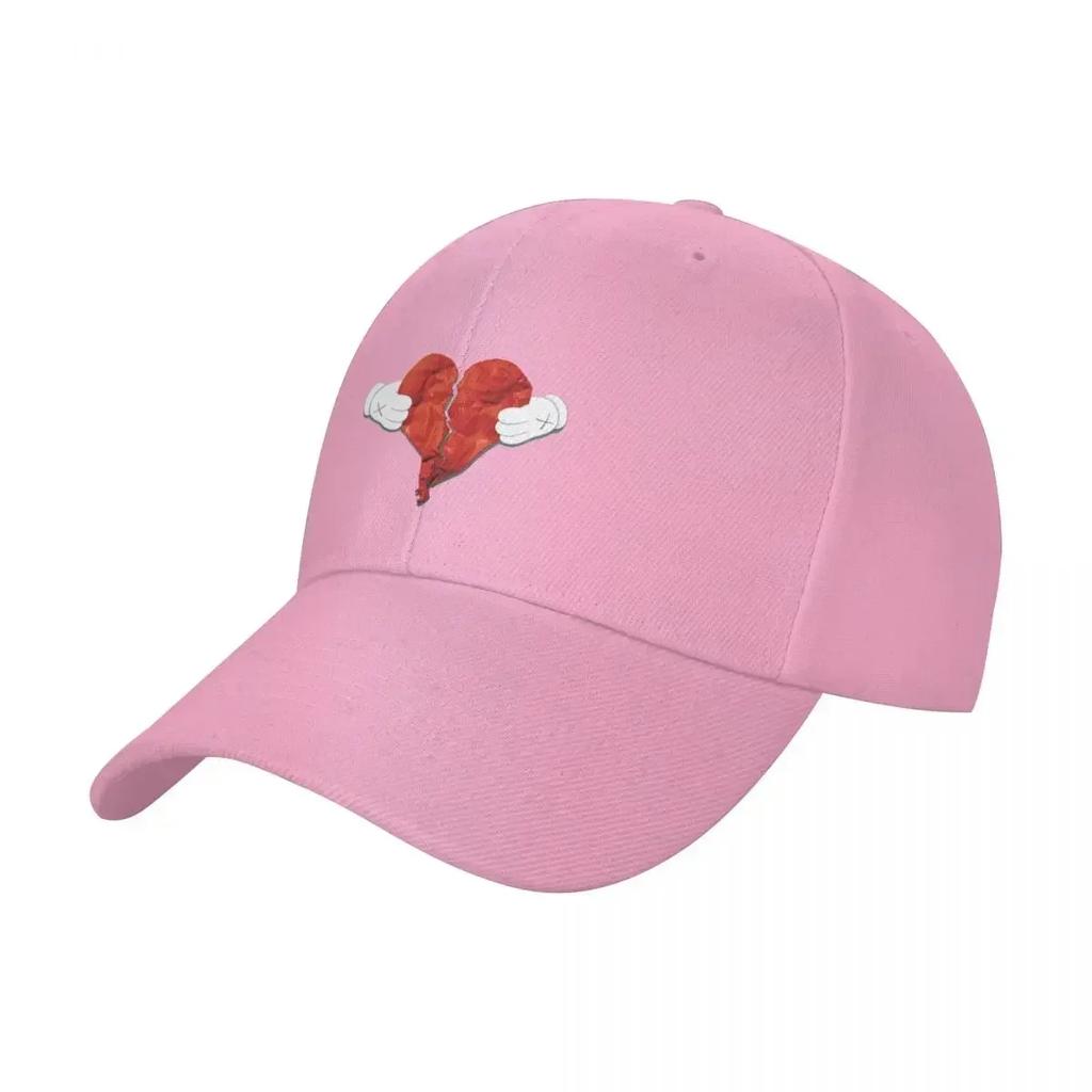 S and Heartbreaks Kanye West Baseball Cap Sunhat Sun Hat Big Size Hat Cute Womens Hats For The Sun Unisexs