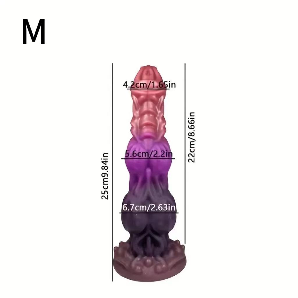 Colored Silicone Glow In The Dark Dildo For Men And Women's Sexual Products