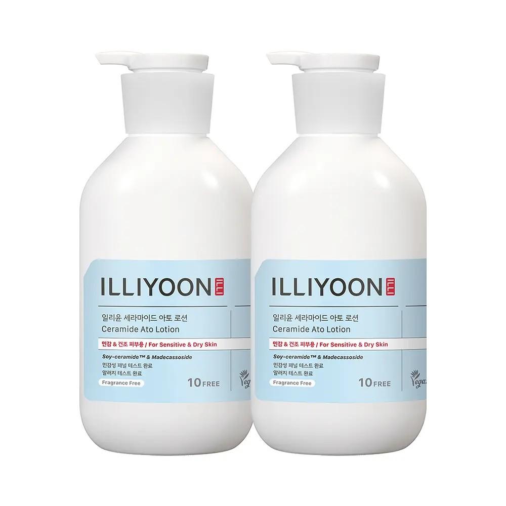 ILLIYOON Ceramide Ato Lotion Special Set 600ml + 600ml