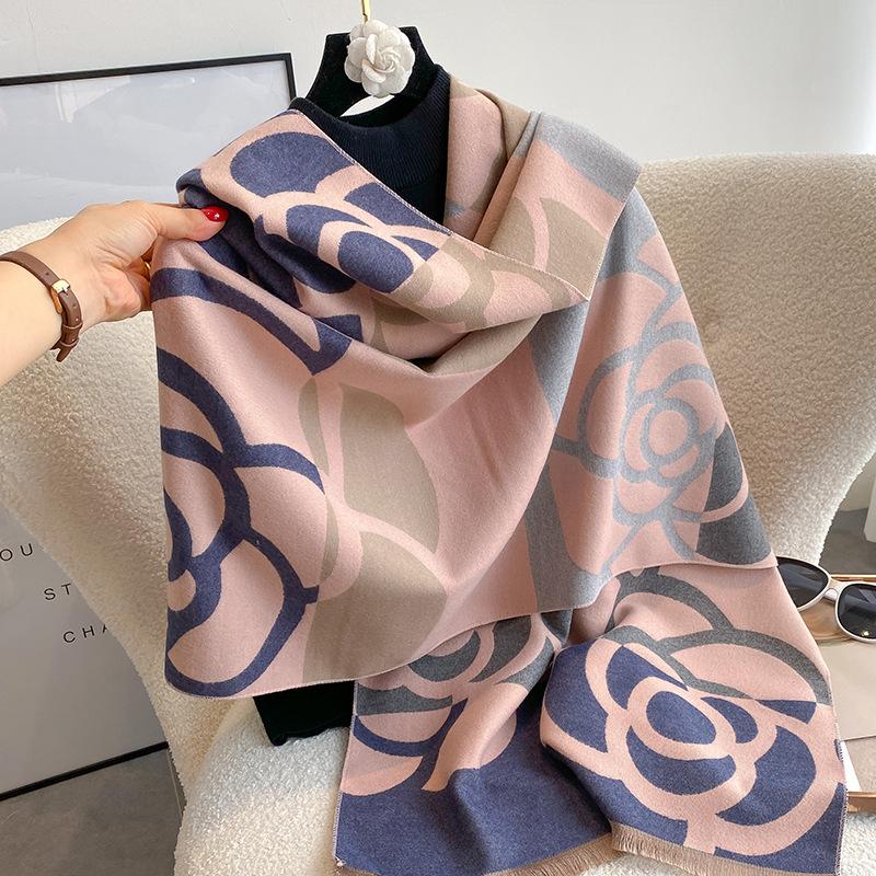 Luxury Cashmere Scarf For Women Thick Warm Winter Blanket Brand Female Luxury Quality Shawl Wrap Bufanda Poncho Echarpe Pashmina