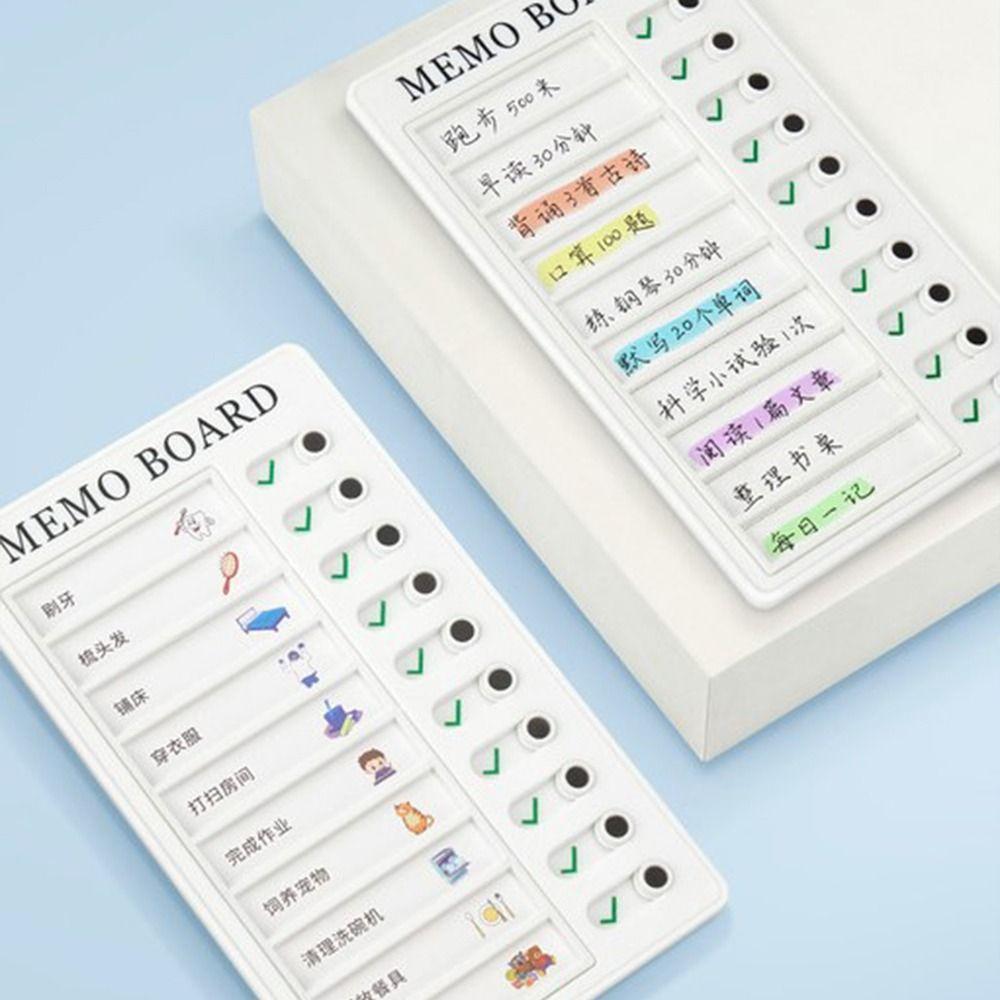 Supplies Memorandum Boards Clock In Device Daily Plans Checking Form Daily Task Planning Board