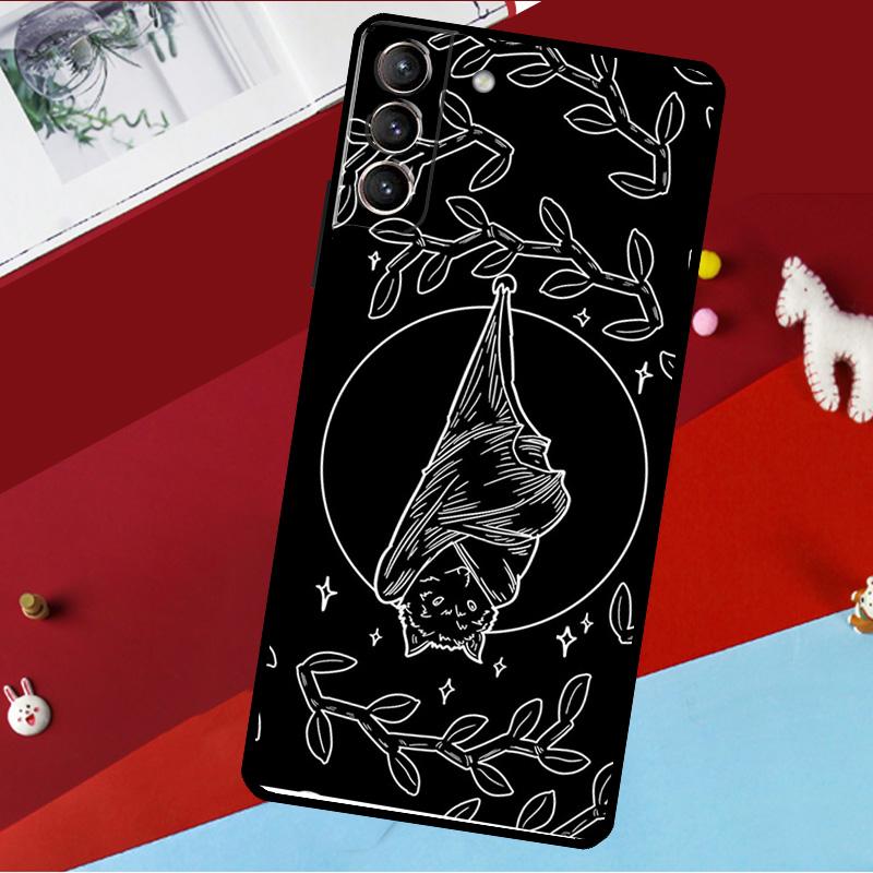 Skull Gothic Creepy Pastel Goth Funda For Samsung Galaxy S25 S24 S21 S22 S23 Ultra S9 S10 Plus S20 FE S24 FE Phone Case