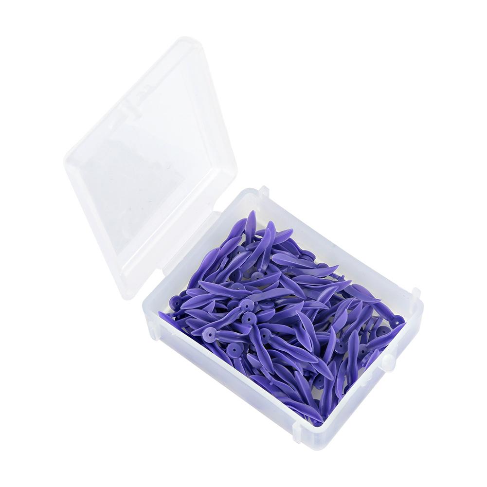 400ks Jednorázový zubní plastový klín s otvorem Všechny 4 velikosti Klín ve tvaru vlny