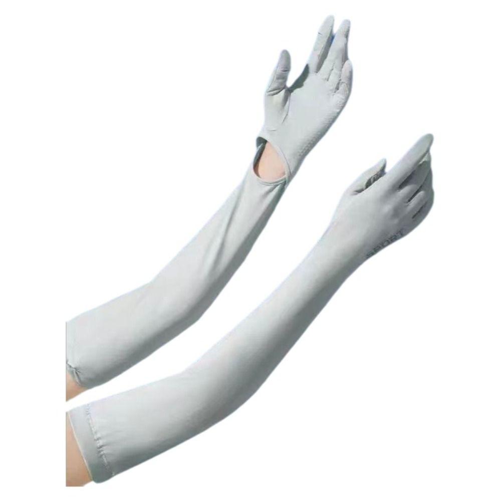 Anti-UV-Schutz Handschuhe Sonnenschutz Handschuhe Eis Seide UV-beständige Handschuhe Radsport Sport