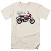 Honda Men and Women Tshirt Summer Monkey 125 19 Red Racing Motorcycle Riding Offroad Enthusiasts Shortsleeved Retro Top