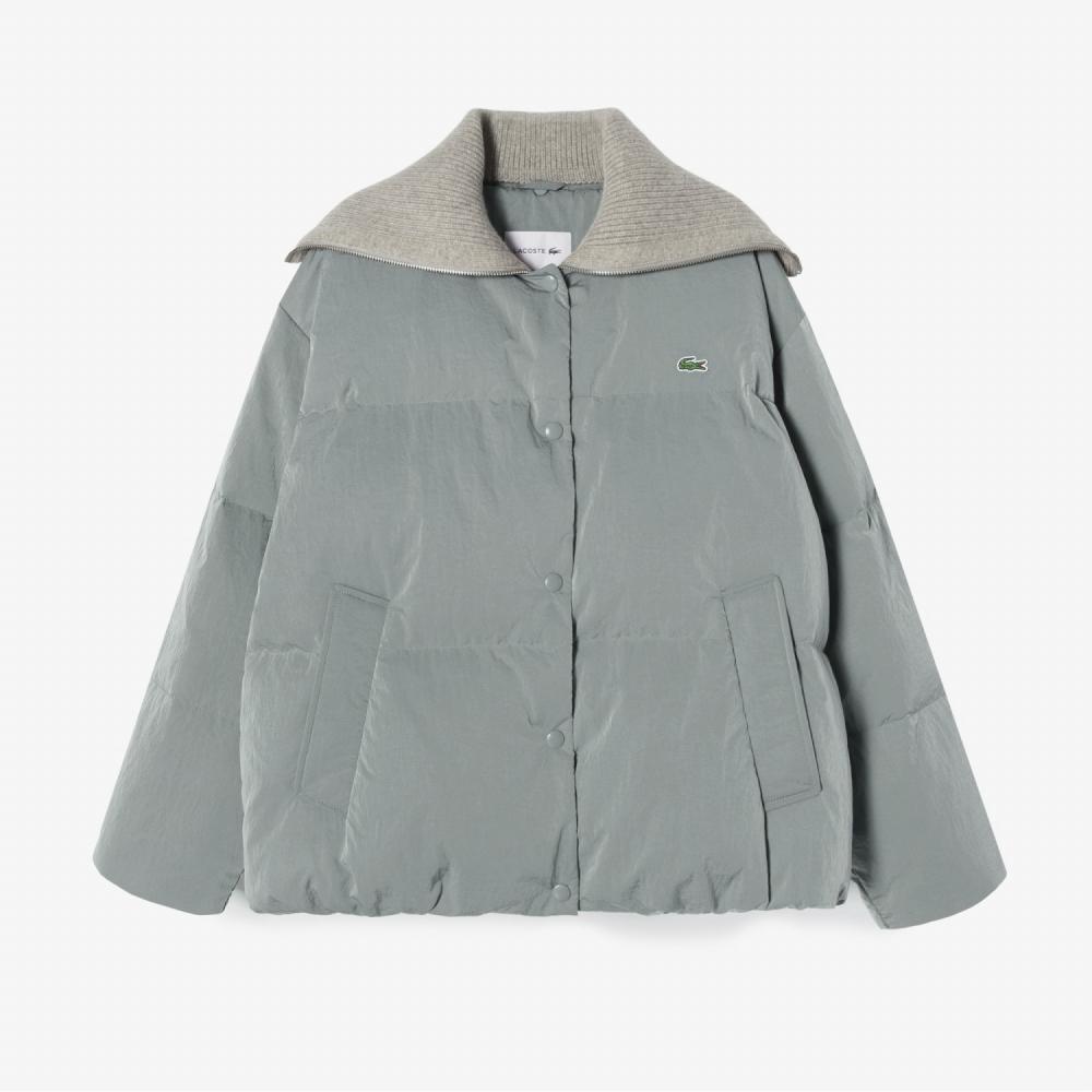 

LACOSTE Женский свитер с воротником и заостренным пухом BF543E 53N SMI