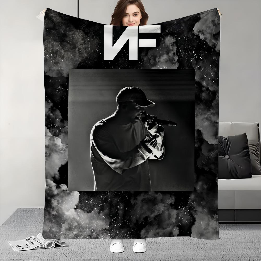 NF FEAR Rapper Decke Design Leicht Für Schlafsäle, Nickerchen, Wohnzimmer, Büro, Sofa, Ganzjahres