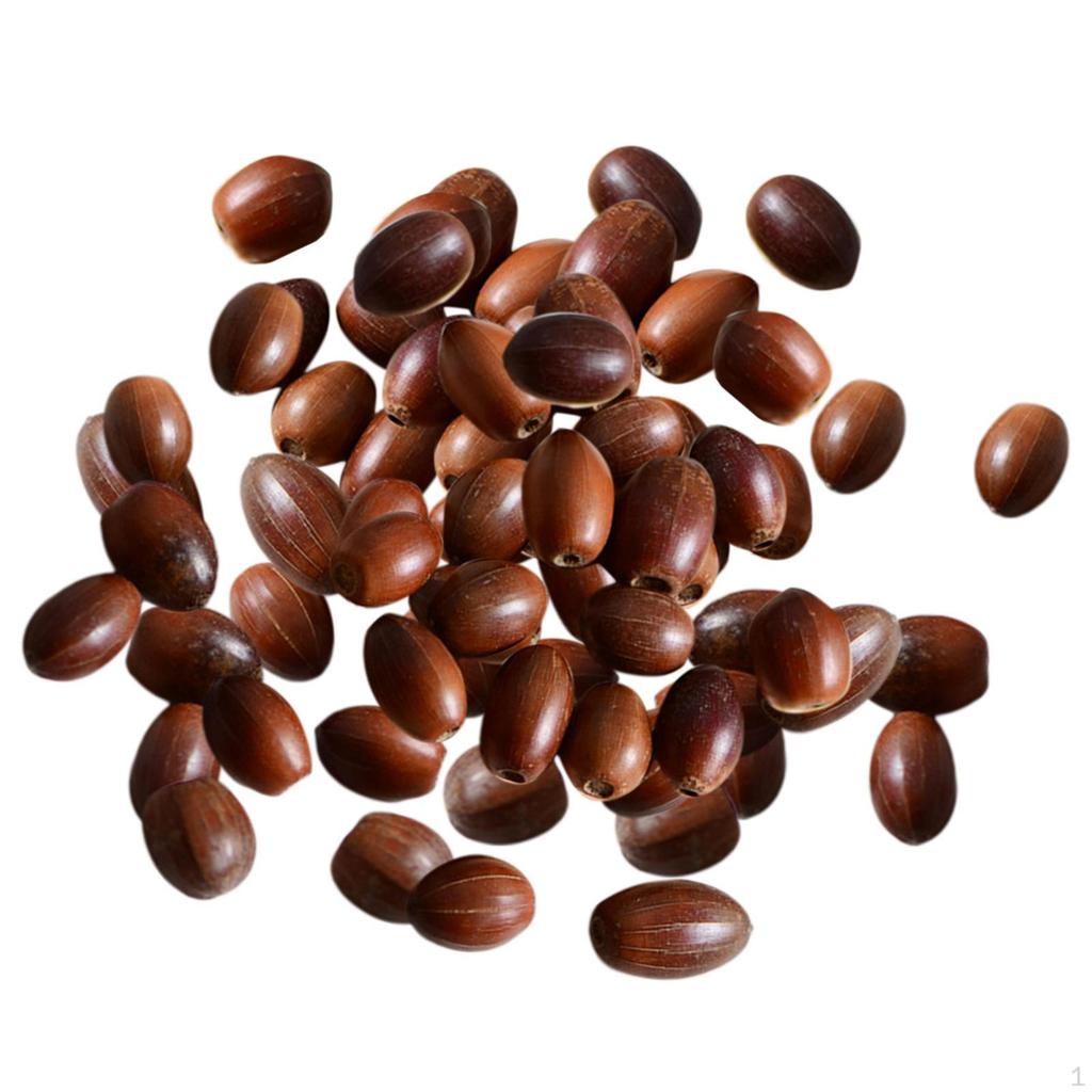 100 Quastenkappen Dekorativ für Bastelarbeiten Vasenfüllungen Hausküche Girlande Herbstverzierungen