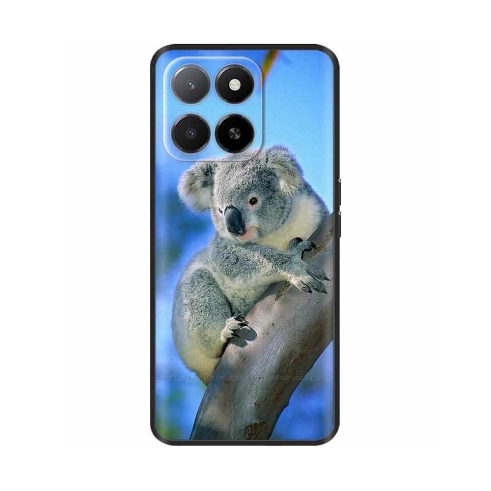 Für Honor X5B Plus Hülle Für Honor X5b 2024 Stoßfest Weiches TPU Silikon Handyhülle Für honorX5B X 5b Capa Cartoon Matt Bumper