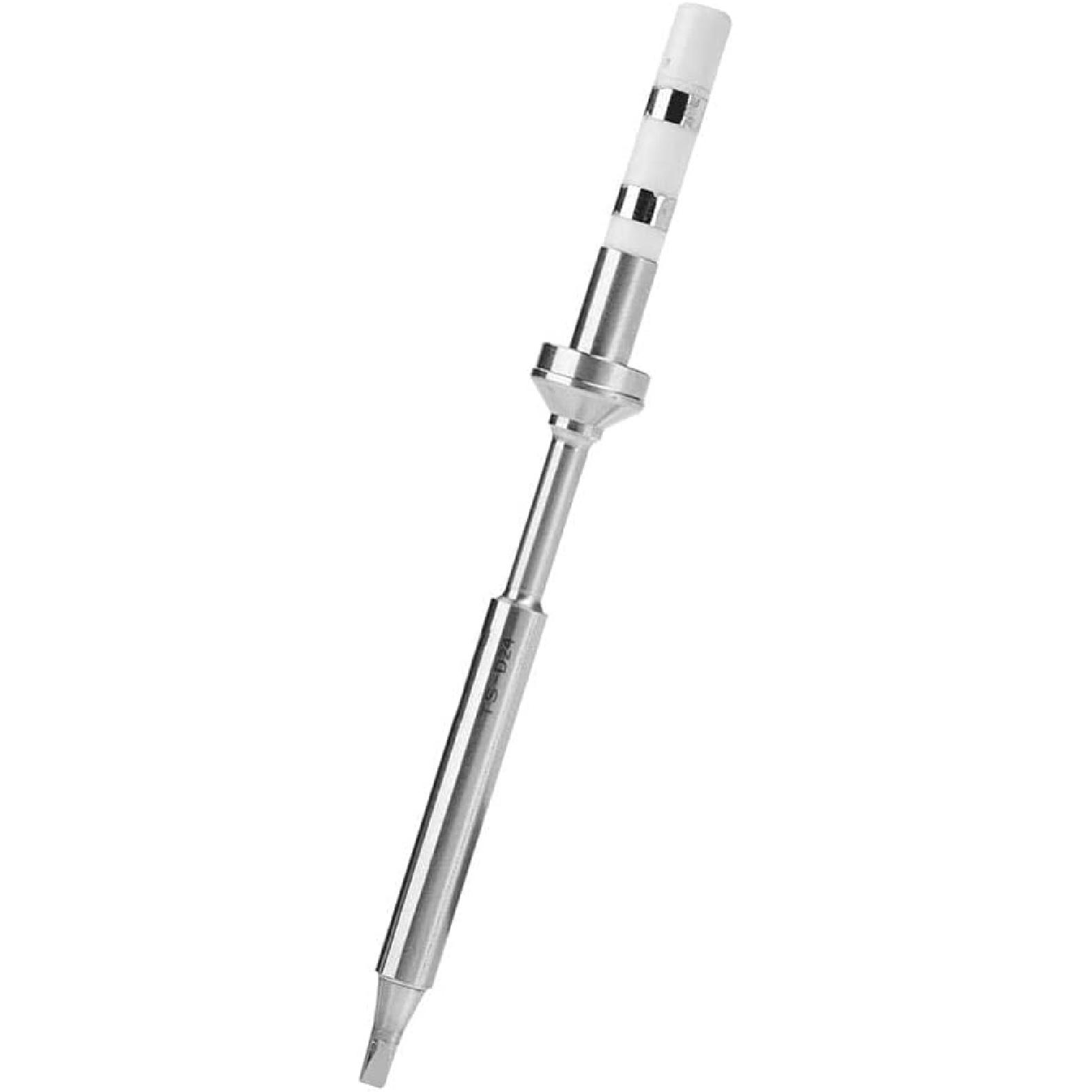

1Pcs Mini Stainless Steel Soldering Iron Tips Replacement for TS100 and Pinecil Soldering Iron (TS-D24)