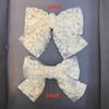 Cute Romantic Big Bowknot Hair Clip Lace Floral Butterfly Hair Pin Japanese Style Hair Accessories for Women Jewelry for Hair