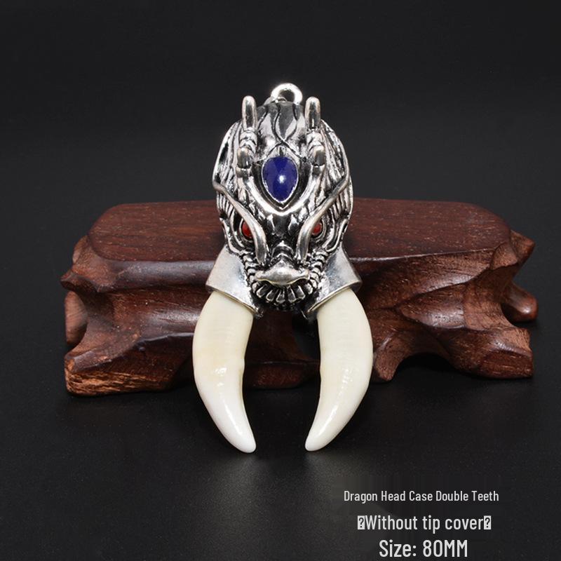Wolf Fang Pendant: Domineering Amulet & Gift for Men & Women