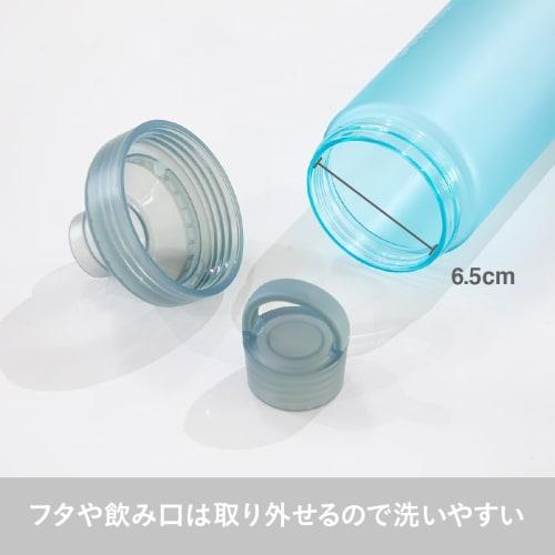 CB Japan Ocean Beverage Bottle, Direct Drinking, Rubberized, Blue-Green, 946ml, Cold Water Only, Pastel, SANTECO