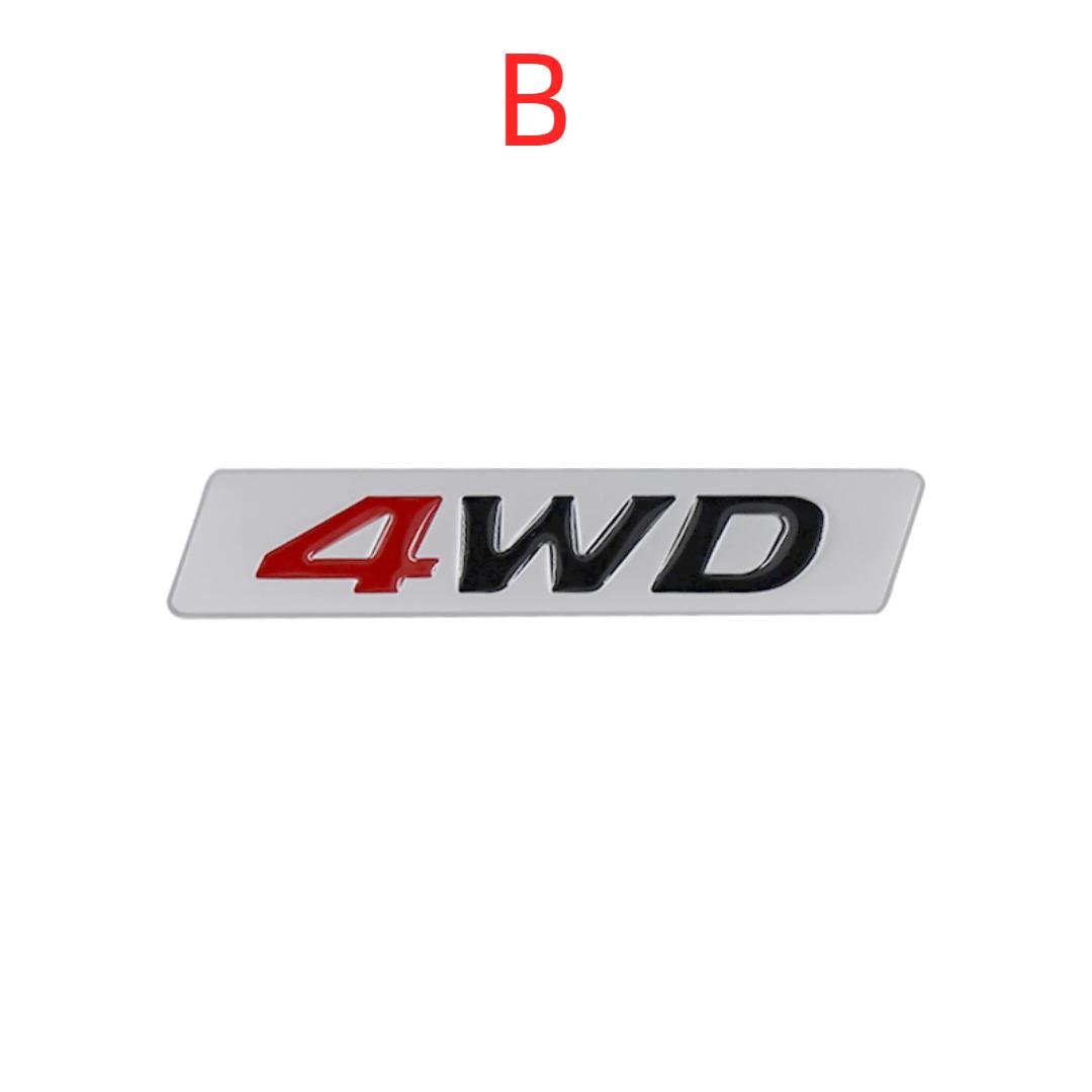 

3d металлический логотип 4WD, задний багажник, задняя дверь, крыло, эмблема, значок, наклейка, наклейки для H/yundai IX25 IX35 Tucson B