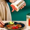 PP Travel Spice Containers 450ml Condiment Jars Durable 5 In 1 Spice Jars  For Restaurant