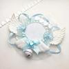 5.8cm Cute Creative Design Badge Pin Holder Kawaii Wings Lace Bow Kpop Badge Clip Displaying Protector Photocard Badge Holder